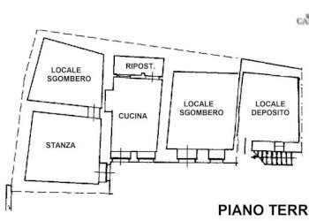 Planimetria - Casa indipendente via Valle, 8, Baldissero Canavese - foto 23