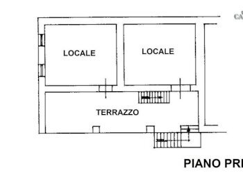 planimetria piano primo - Rustic via Rueglio, 39, Valchiusa - photo 30