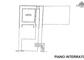 planimetria piano seminterrato - Negozio via Piero Fontana, 14, Feletto - foto 15