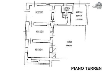 planimetria piano terra - Negozio via Piero Fontana, 14, Feletto - foto 16