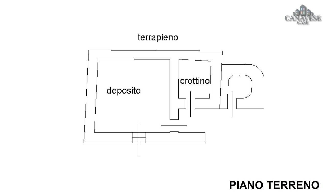 Rustic strada per Pian Campiglia, Valchiusa - floor plans 1