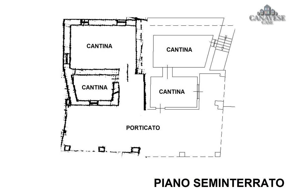Casa indipendente via don michele manfredi, 13, Val di Chy - planimetria 1