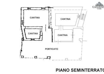 planimetria piano seminterrato - Casa indipendente via don michele manfredi, 13, Val di Chy - foto 16