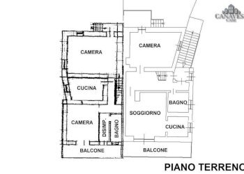 planimetria piano terreno - Casa indipendente via don michele manfredi, 13, Val di Chy - foto 17