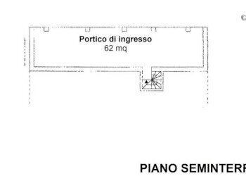 planimetria piano seminterrato - Casa indipendente frazione Filia, SNC, Castellamonte - foto 47