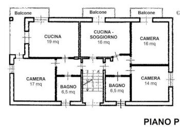 planimetria piano primo - Casa indipendente frazione Filia, SNC, Castellamonte - foto 49
