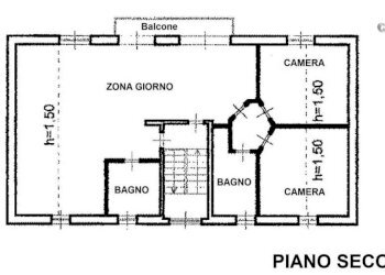 planimetria piano secondo - Casa indipendente frazione Filia, SNC, Castellamonte - foto 50