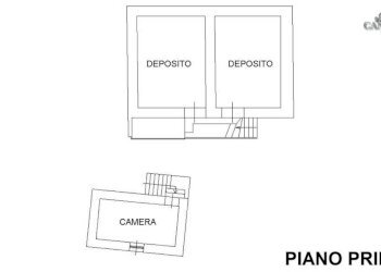 planimetria piano primo - Rustic pra di vico, 24, Valchiusa - photo 23