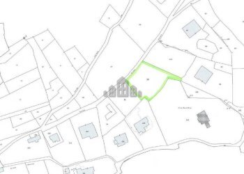 estratto di mappa - Terreno edificabile Regione Piani, snc, Val di Chy - foto 8
