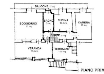 Planimetria - Casa indipendente via Zappa, 25, Rueglio - foto 34