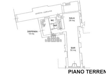 Planimetria - Cafeteria - Cold Bar piazza Boetto, 4, Cuorgnè - photo 33