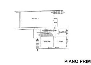 planimetria piano primo - Casa indipendente Frazione Praie, Locana - foto 41