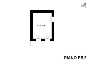 planimetria piano primo - Rustico borgata Poetti, Pont-Canavese - foto 12