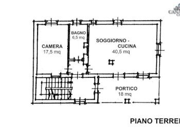 planimetria piano terreno - Independent house via cil carpen, 2, Issiglio - photo 49