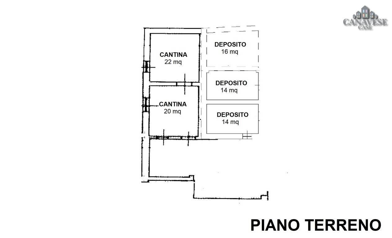 Rustico frazione Preparetto, 72, Castellamonte - planimetria 1