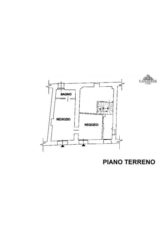 Negozio via Del Municipio, 14, Ozegna - planimetria 1