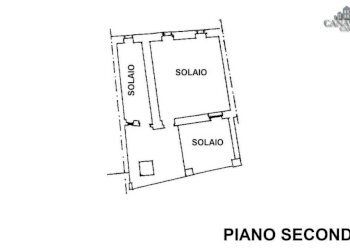 planimetria piano secondo - Casa indipendente via Zucca, 20, Quagliuzzo - foto 20