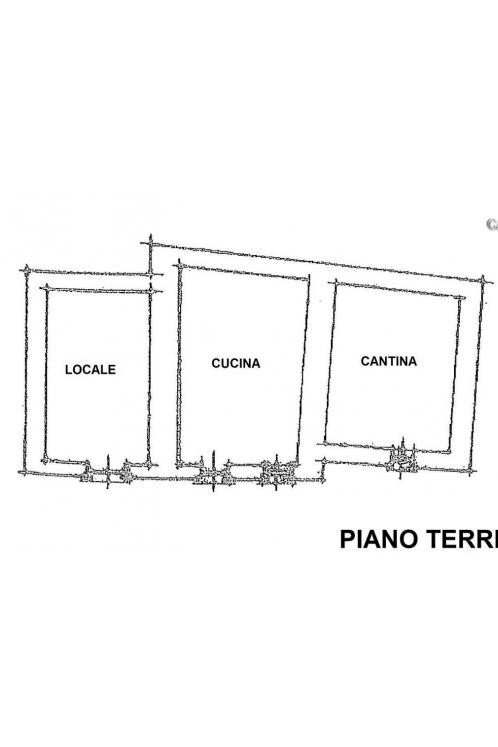 Casa indipendente frazione Lilla, snc, Locana - planimetria 1