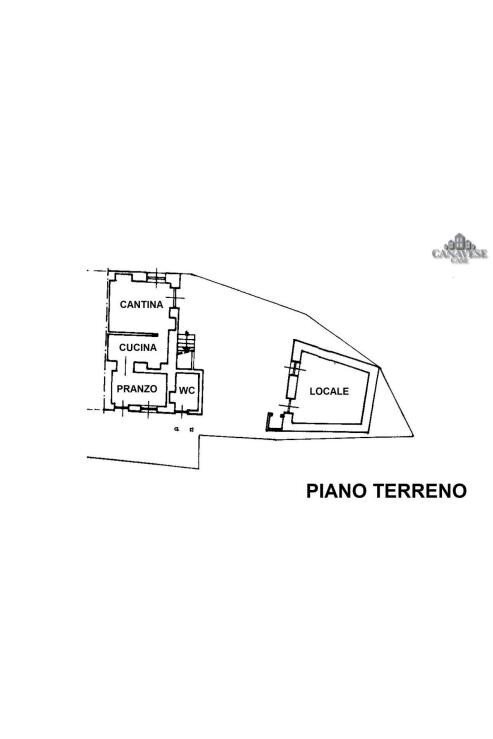 Casa indipendente via dei fiori, 3, Val di Chy - planimetria 1