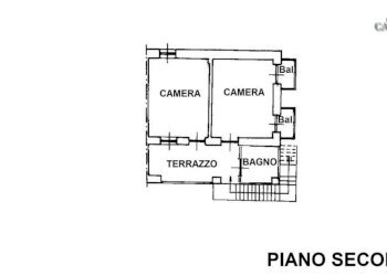 planimetria piano secondo - Casa indipendente via dei fiori, 3, Val di Chy - foto 36