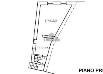 Planimetria primo piano - Casa indipendente via Roma, snc, Frassinetto - foto 23