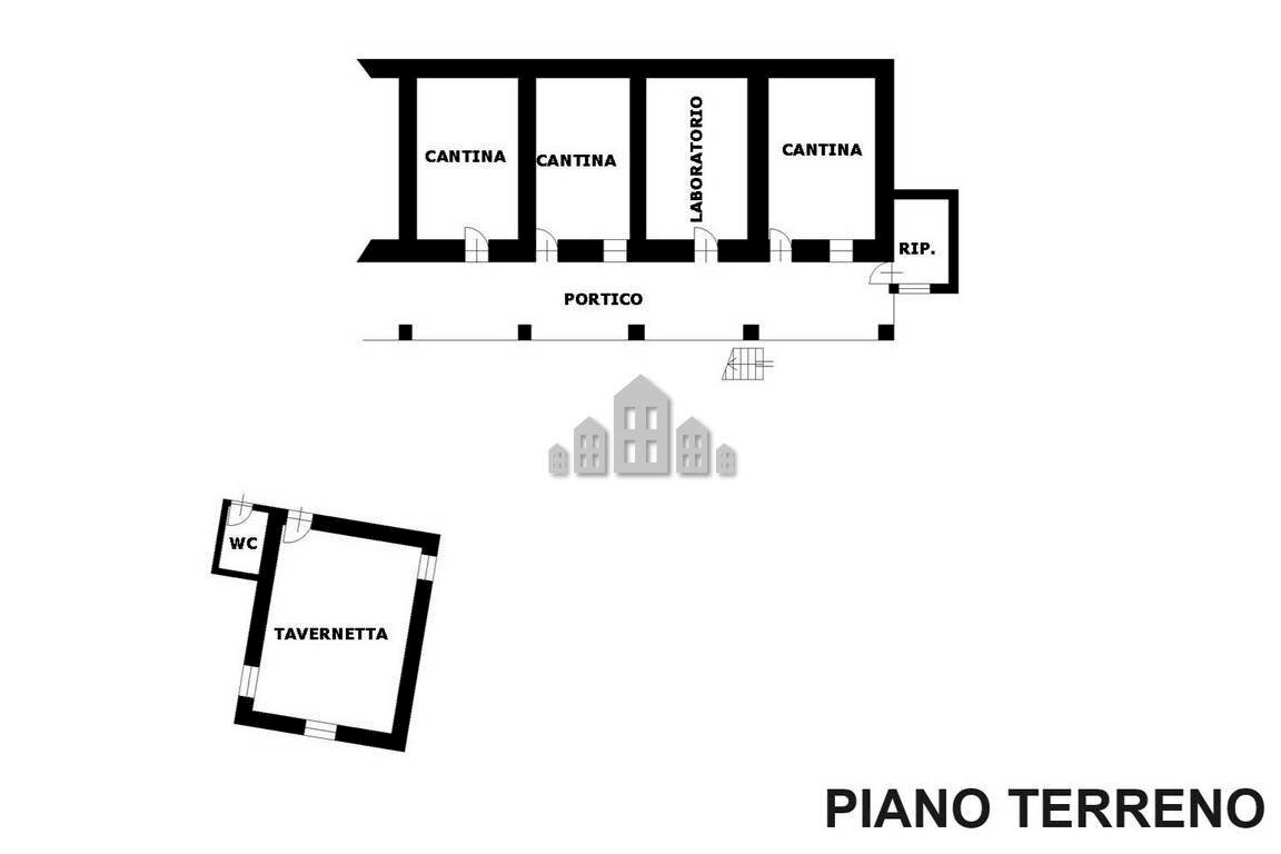 Casa indipendente Località Lombarnero, 26, Canischio - planimetria 1
