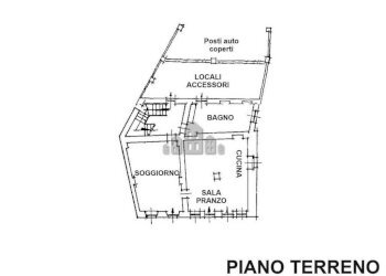 Planimetria - Casa indipendente via Breia, 1, Torre Canavese - foto 36