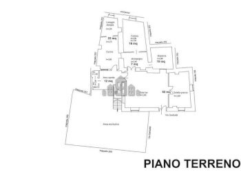 Planimetria piano terra - Bar Tavola Calda - Fredda via Garibaldi, 5, Valchiusa - foto 28