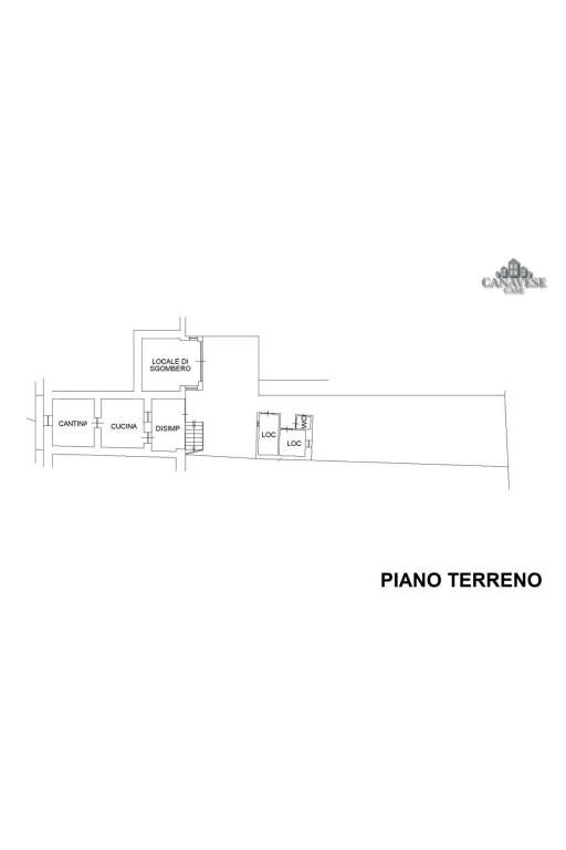 Independent house piazza Ricardi, 5, Valchiusa - floor plans 1