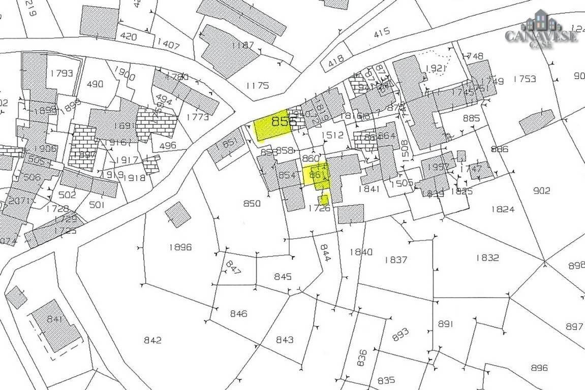 Casa indipendente via Villa, 6, San Colombano Belmonte - planimetria 1