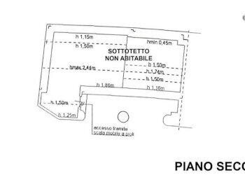sottotetto - Casa indipendente via Villa, 6, San Colombano Belmonte - foto 34