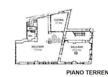 Planimetria - Cafeteria - Cold Bar via Garibaldi, 1, Cuorgnè - photo 23