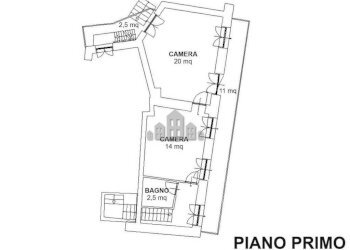 planimetria piano primo - Casa indipendente via Massimo d'Azeglio, 147, Castellamonte - foto 29
