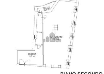 planimetria piano secondo - Casa indipendente via Massimo d'Azeglio, 147, Castellamonte - foto 30