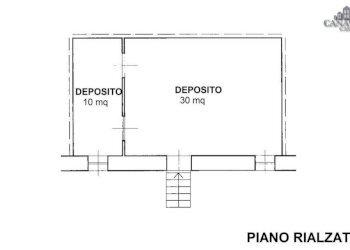 planimetria piano rialzato - Magazzino Frazione Preparetto, 46, Castellamonte - foto 16