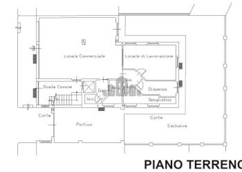 Planimetria piano terra - Bar Tavola Calda - Fredda viale Tenente Morello, 13, Castellamonte - foto 28