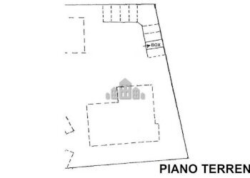 Planimetria piano terra - Quadrilocale via Michelangelo, 6, Cuorgnè - foto 20