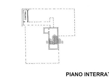 Planimetria piano interrato - Quadrilocale via Michelangelo, 6, Cuorgnè - foto 21
