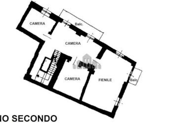 Planimetria - Casa indipendente via Martiri della Libertà, 11, Rueglio - foto 50