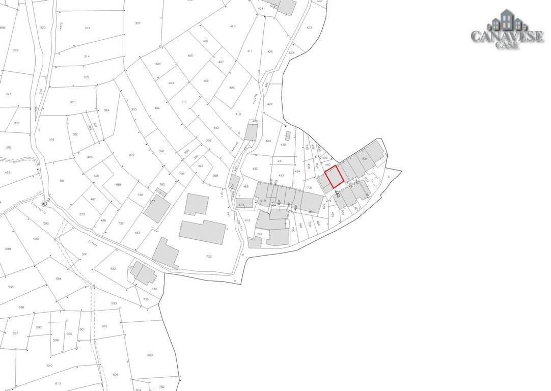 Rustico via Zerbini, snc, Castelnuovo Nigra - planimetria 1