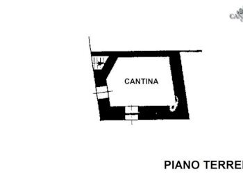 planimetria piano terreno - Casa indipendente Località Calsazio, 35, Sparone - foto 22