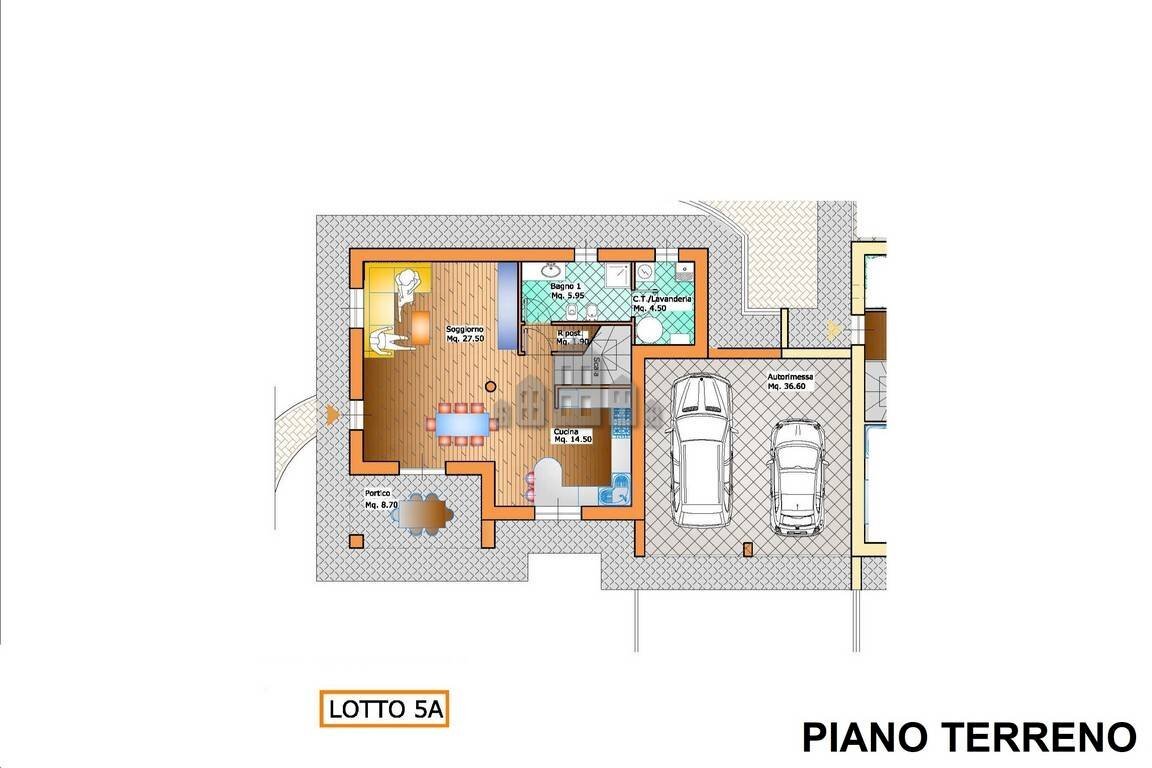 Villa via Pasquere, 19, Colleretto Giacosa - planimetria 1