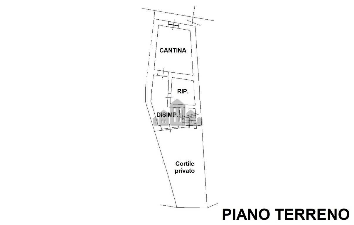 Casa indipendente via costeggio, 27, Val di Chy - planimetria 1