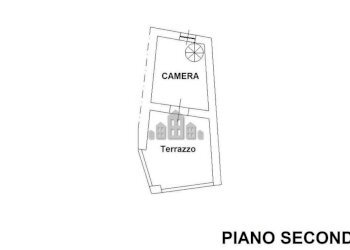 planimetria piano secondo - Casa indipendente via costeggio, 27, Val di Chy - foto 28