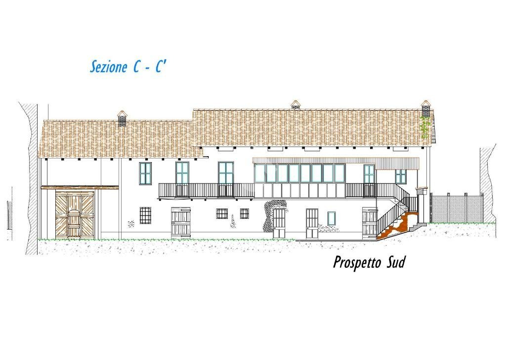 Independent house casa indipendente Via Vittorio Emanuele II, Bra - floor plans 1