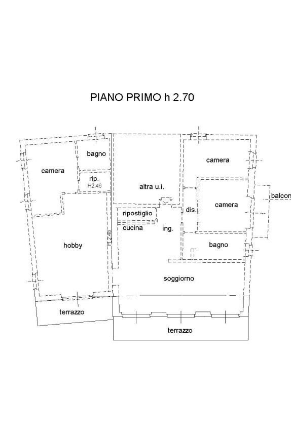 Appartamento via Statale, 127, Valsolda - planimetria 1