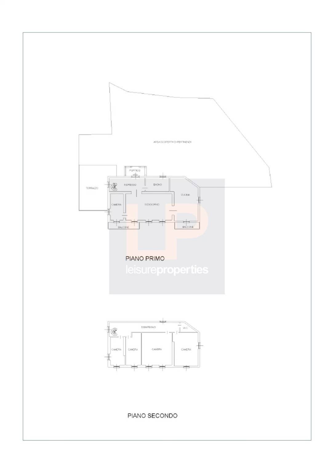 Villa via Nisciorè, Valsolda - floor plans 1