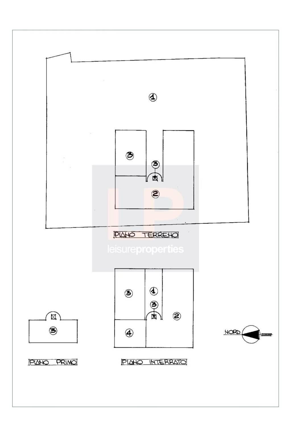 Villa via Enrico Fermi, 2, Ranco - planimetria 1