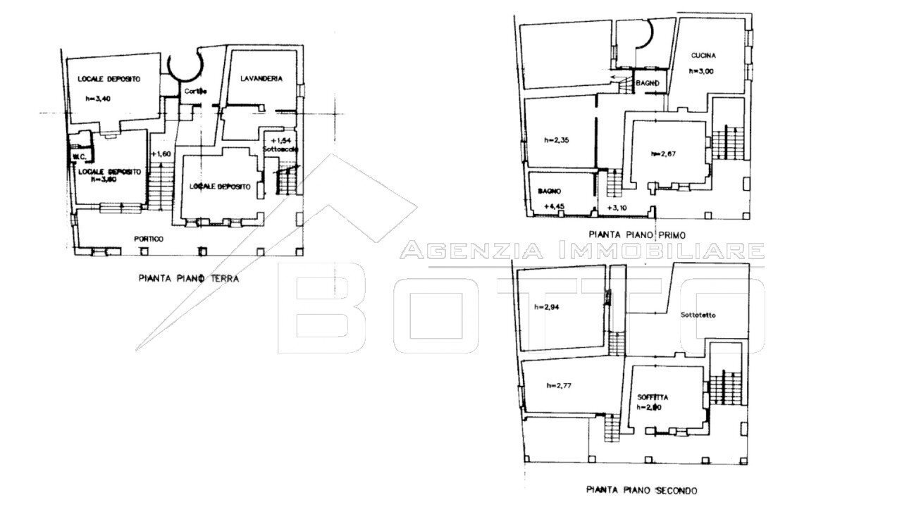 Independent house via negri 68, Grignasco - floor plans 1