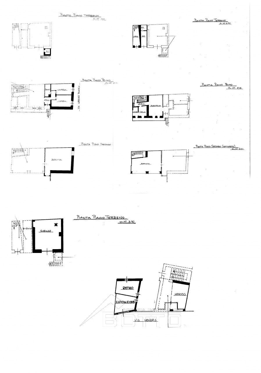 Villa a Schiera vicolo dell'Economia, 2, Romagnano Sesia - planimetria 1